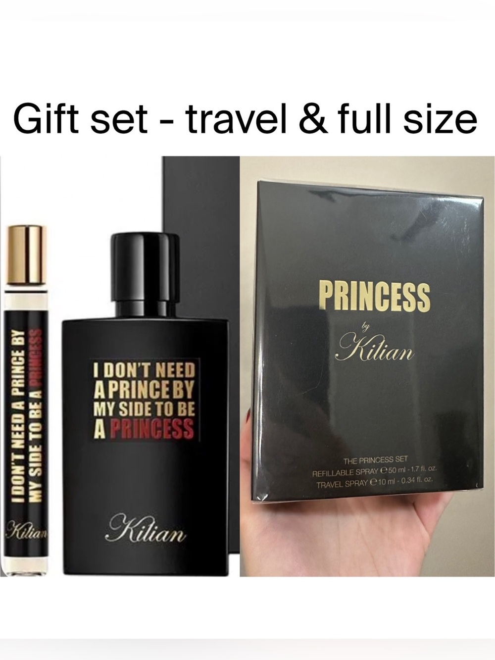 NWT KILIAN Princess Gift Set